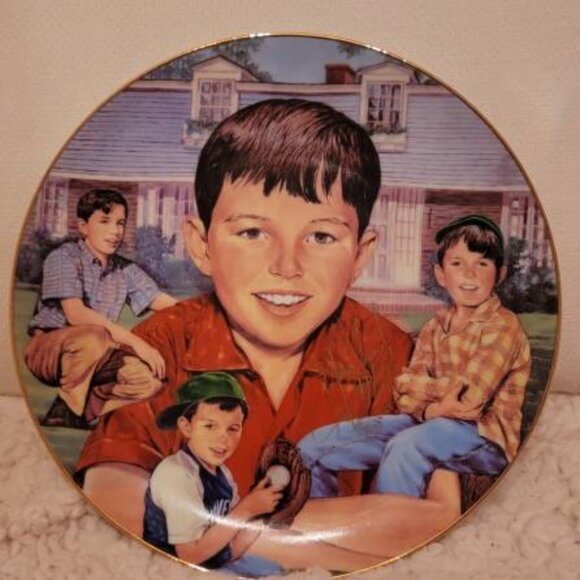 Leave It To Beaver - Autographed By Jerry Mathers himself. Gartlan Plate. - Picture 6 of 6